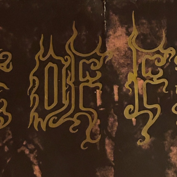 Rare Vintage Cradle Of Filth Poster Martyred Mortal Sin 1997 24x36 UK Edition - Picture 7 of 8